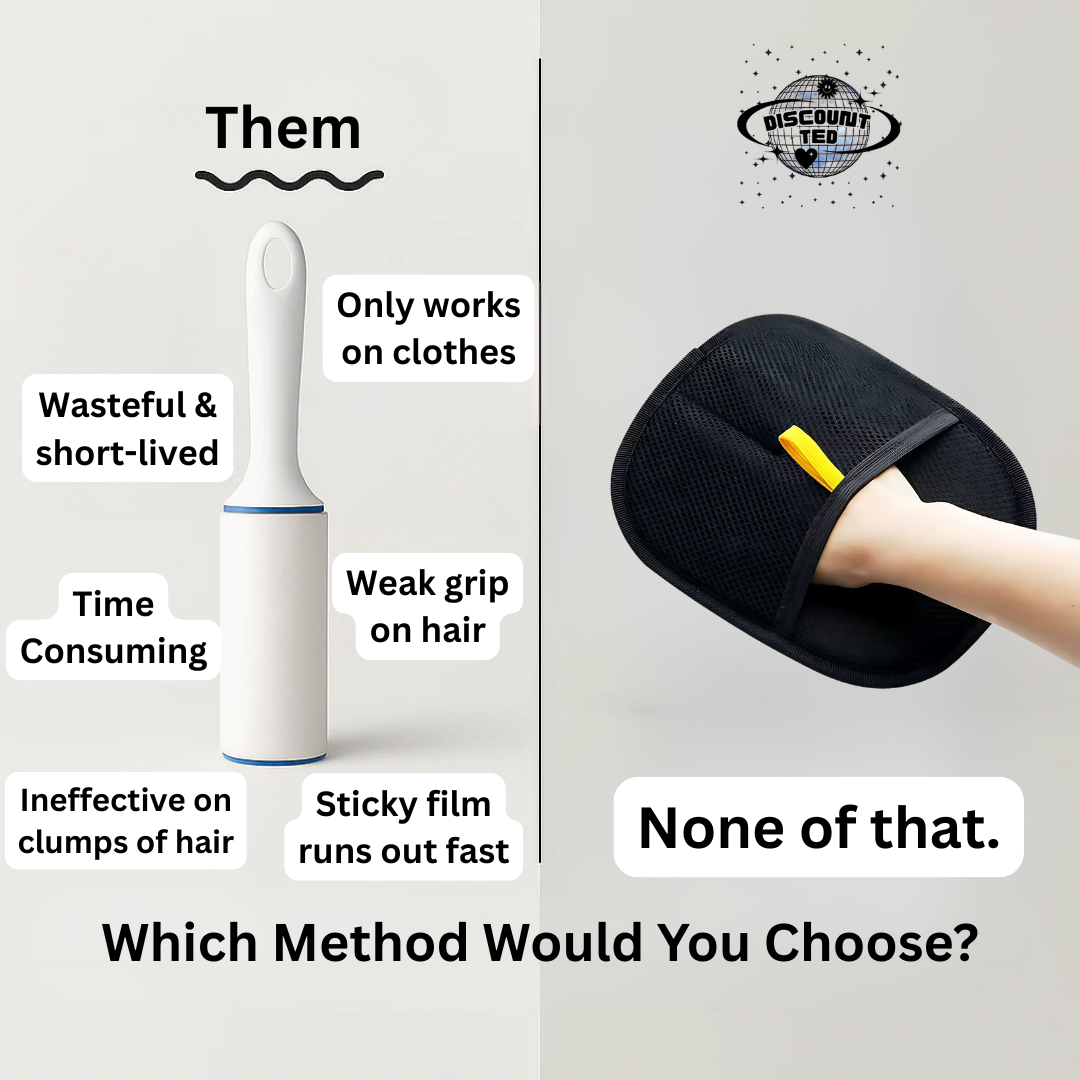Swipe-N-Roll Hair Glove